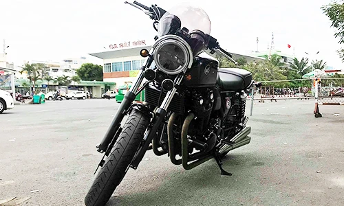 Xe môtô Honda CB1100 độ 20 triệu đồng về Hải Phòng đón Tết 