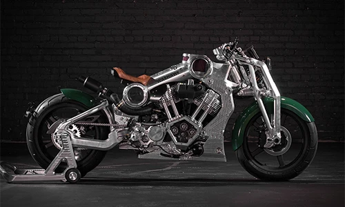 Cận cảnh siêu môtô Curtiss Warhawk 2018 giá hơn 2 tỷ đồng