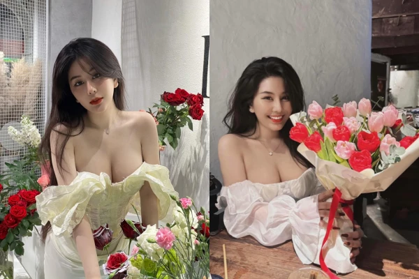 Hot girl số 1 Sài thành chuộng mốt khoe trễ nải khoe vòng 1 siêu đẹp