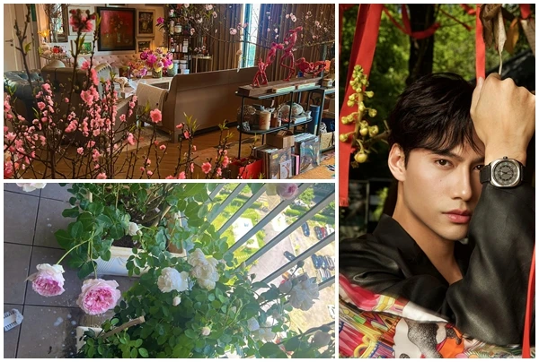 Ngôi nhà ngập hoa của cháu trai gia tộc giàu bậc nhất Việt Nam 