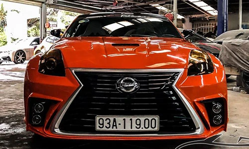 Dân chơi Bình Phước độ Nissan 350Z phong cách xe sang Lexus