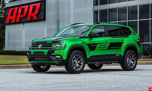 Xe SUV Volkswagen Atlas độ hiệu suất cao siêu mạnh