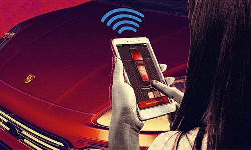 Porsche Cayenne 2019 "vào chuồng" bằng điều khiển từ xa