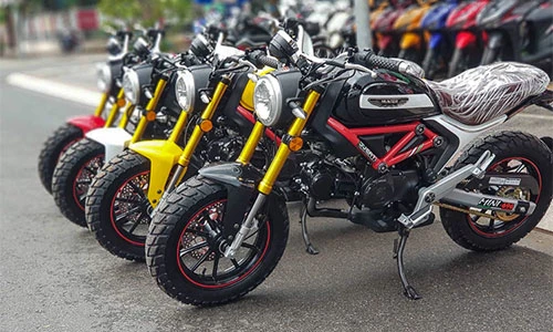 Xe “nhái” Ducati Scrambler siêu rẻ, chỉ 30 triệu ở Sài Gòn