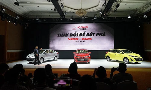 Toyota Việt Nam ra mắt Vios và Yaris 2018 giá từ 531 triệu