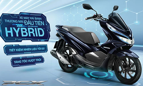 Cận cảnh Honda PCX Hybrid giá 89 triệu đồng tại Việt Nam