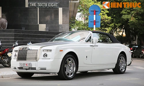 Siêu xe triệu đô Rolls-Royce Phantom mui trần tại Hà Nội