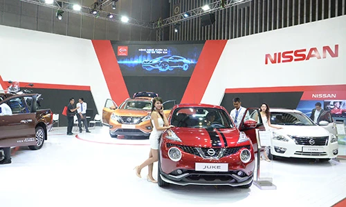 Nissan mang loạt sản phẩm công nghệ đến VMS 2015