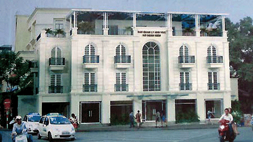 Phối cảnh tòa nhà văn phòng Ban quản lý khu vực Hồ Gươm