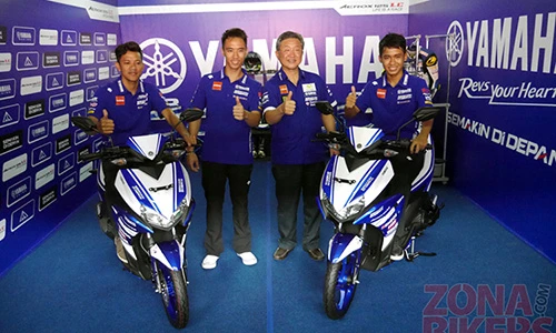 Chi tiết xe ga thể thao Aerox 125 giá 26 triệu của Yamaha