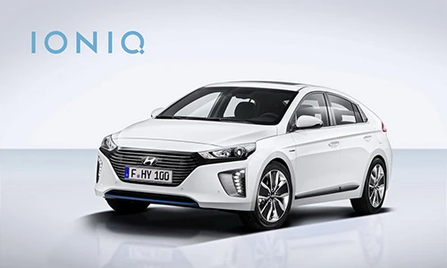 Hyundai tung ảnh chính thức IONIQ cạnh tranh Toyota Prius