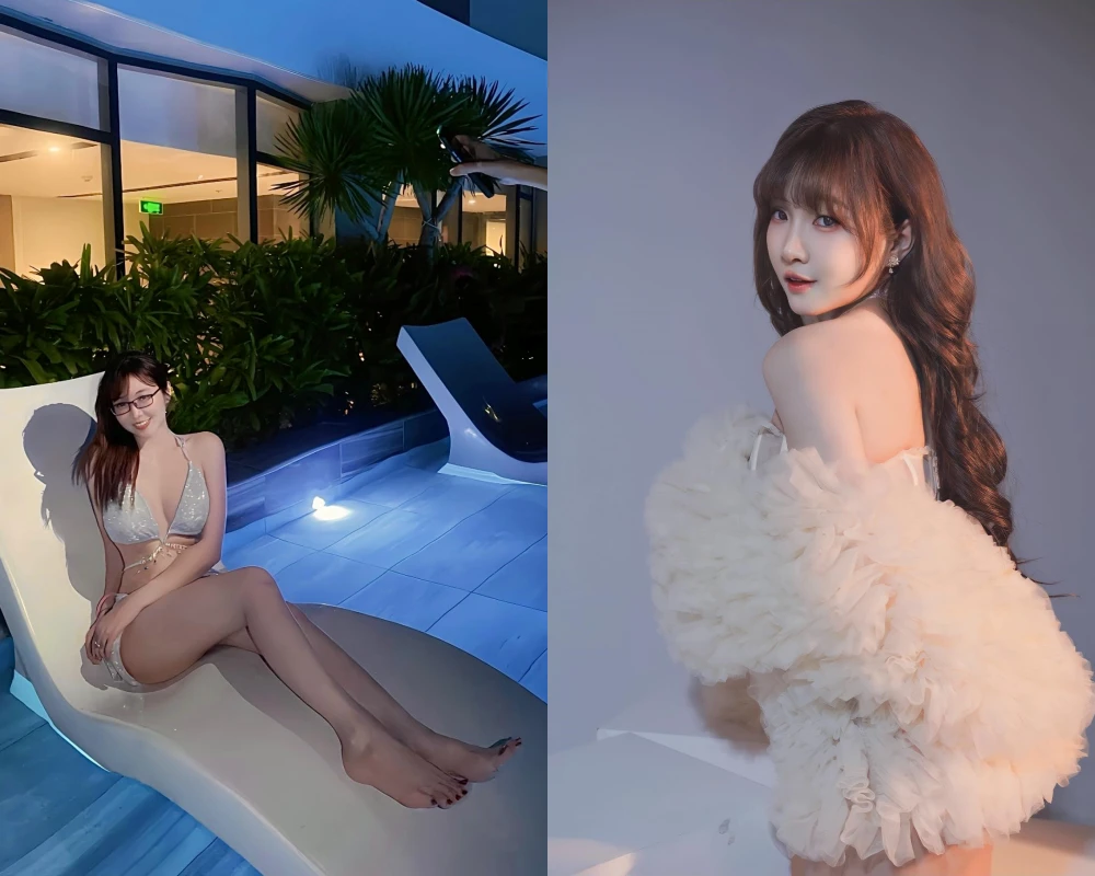 Nữ streamer đình đám Như Hexi thả dáng khoe đôi chân ngọc ngà