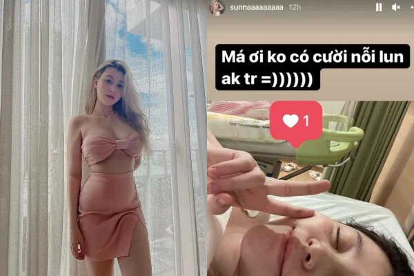 Tuổi 20, "hot girl ngực khủng" Sunna hạ sinh con đầu lòng