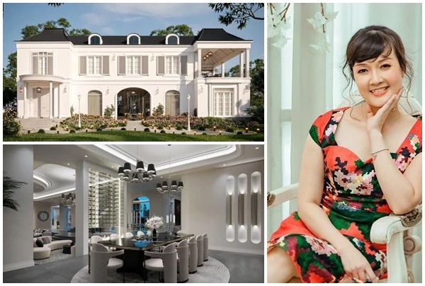 Cận cảnh biệt thự như lâu đài của nghệ sĩ Vân Dung