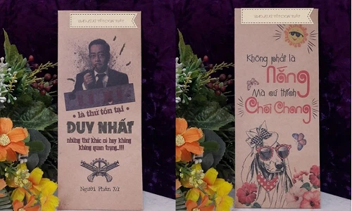 Dân mạng khoe bao lì xì Tết 2018 độc đáo