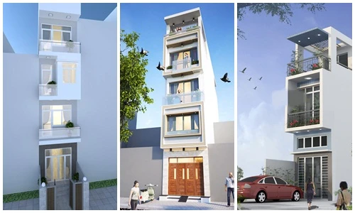 10 mẫu nhà ống mặt tiền 3m đẹp mê hồn