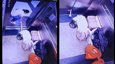 Người phụ nữ gây nên sự cố thang máy vì dùng thanh chặn cửa
