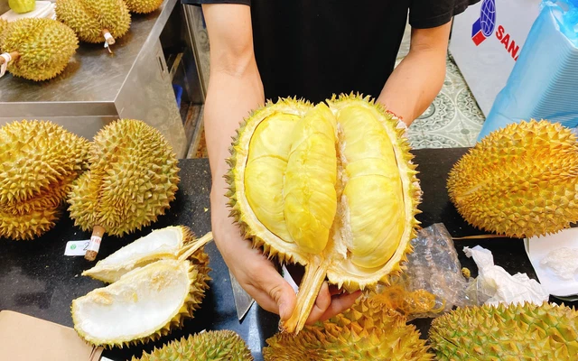 Người trồng sầu riêng lâu năm mách: Quả này mới béo ngậy chín đều, hạt lép Nguoi trong sau rieng lau nam mach: Qua nay moi beo ngay chin deu, hat lep