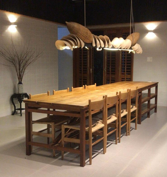 Nhà vườn ở Long An, lấy ý tưởng từ công trình cổ, cánh cửa độc lạ - Hình 27 Nha vuon o Long An, lay y tuong tu cong trinh co, canh cua doc la-Hinh-27