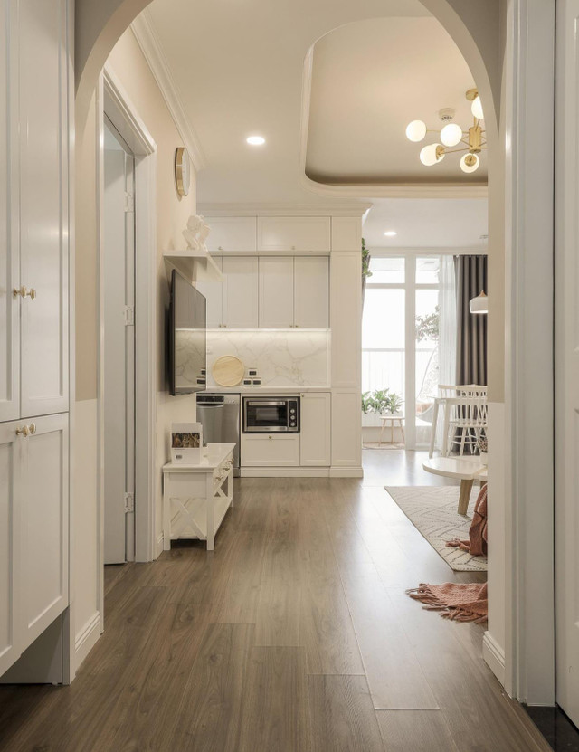 Không gian dễ chịu, ấm cúng trong căn hộ 60m2 theo phong cách Farmhouse ảnh 4 Không gian dễ chịu, ấm cúng trong căn hộ 60m2 theo phong cách Farmhouse ảnh 4