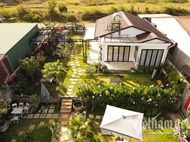 Mẹ đơn thân dựng nhà vườn nghỉ dưỡng 350 triệu đẹp như homestay tặng con - Hình 6 Me don than dung nha vuon nghi duong 350 trieu dep nhu homestay tang con-Hinh-6