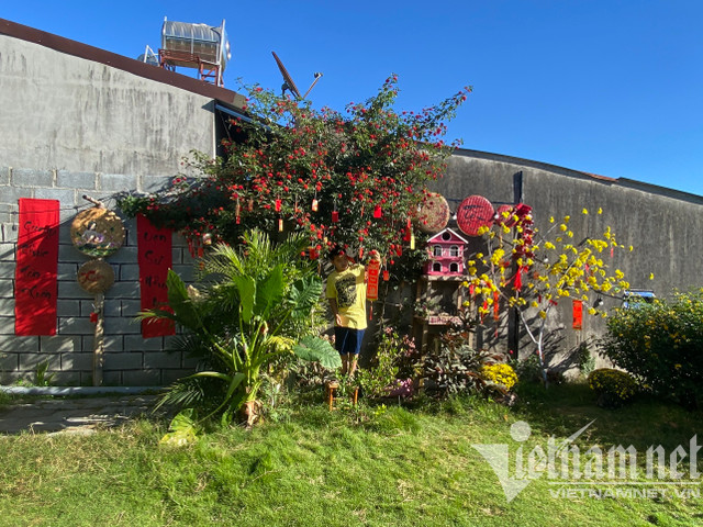 Mẹ đơn thân dựng nhà vườn nghỉ dưỡng 350 triệu đẹp như homestay tặng con - Hình 2 Me don than dung nha vuon nghi duong 350 trieu dep nhu homestay tang con-Hinh-2