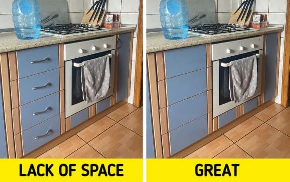 10 mẹo giúp căn bếp rộng rãi hơn mà không hề "đau ví" - Hình 9 10 meo giup can bep rong rai hon ma khong he