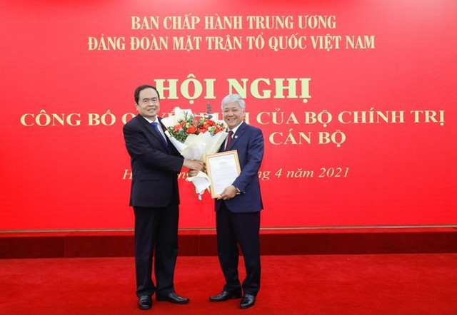 Bộ Chính trị chỉ định ông Đỗ Văn Chiến làm Bí thư Đảng đoàn MTTQ Việt Nam ảnh 1 Bộ Chính trị chỉ định ông Đỗ Văn Chiến làm Bí thư Đảng đoàn MTTQ Việt Nam ảnh 1
