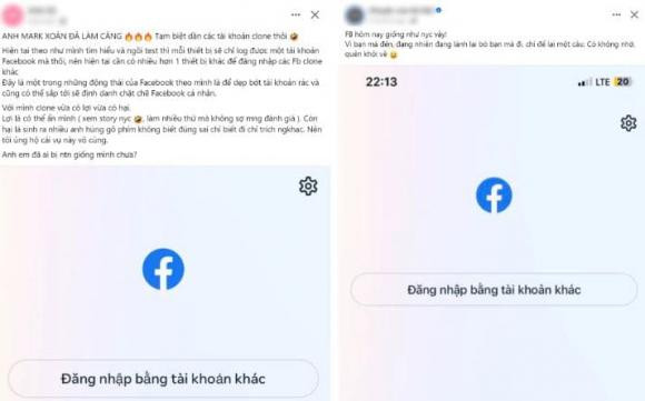 Facebook chỉ cho phép đăng nhập một tài khoản trên một thiết bị? Facebook chi cho phep dang nhap mot tai khoan tren mot thiet bi?