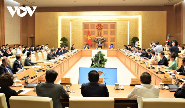 Thủ tướng gặp mặt các lãnh đạo ngân hàng thương mại - Hình 2 Thu tuong gap mat cac lanh dao ngan hang thuong mai-Hinh-2
