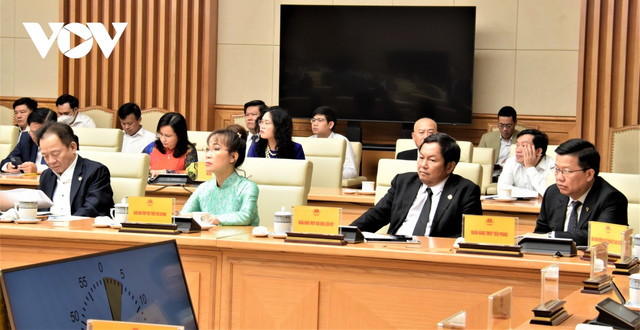 Thủ tướng gặp mặt các lãnh đạo ngân hàng thương mại - Hình 4 Thu tuong gap mat cac lanh dao ngan hang thuong mai-Hinh-4