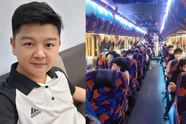 Thuê 2 xe khách đưa hơn 60 người lạ về quê ăn Tết Thue 2 xe khach dua hon 60 nguoi la ve que an Tet