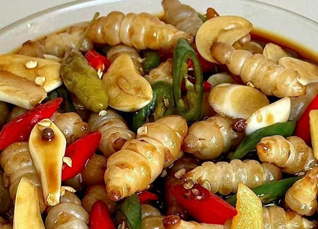 Loại rau dại hình dạng giống con sâu, được ví như nhân sâm - Hình 10 Loai rau dai hinh dang giong con sau, duoc vi nhu nhan sam-Hinh-10