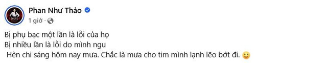 Phan Như Thảo đăng đàn ám chỉ bị phụ bạc nhiều lần Phan Nhu Thao dang dan am chi bi phu bac nhieu lan