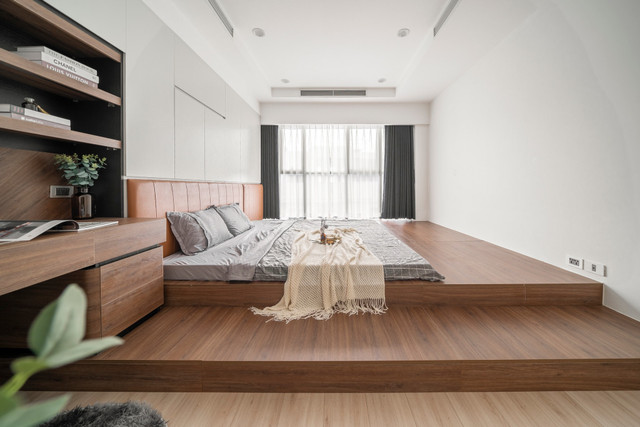 Khám phá căn hộ phong cách tối giản, tủ ẩn sau bức tường - Hình 8 Kham pha can ho phong cach toi gian, tu an sau buc tuong-Hinh-8