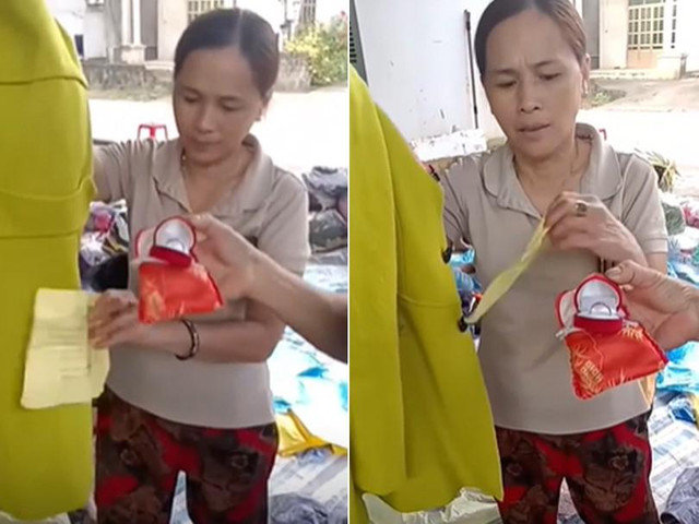 Phát hiện vàng trong túi áo cũ, nhóm từ thiện có hành động đẹp Phat hien vang trong tui ao cu, nhom tu thien co hanh dong dep