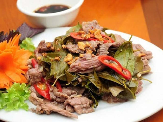 Thịt trâu lá trơng - món ăn đặc sản ở Quảng Trị - Hình 5 Thit trau la trong - mon an dac san o Quang Tri-Hinh-5