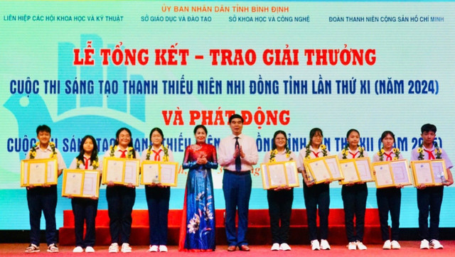 Bình Định: 53 giải pháp đoạt giải Cuộc thi lần thứ XI Binh Dinh: 53 giai phap doat giai Cuoc thi lan thu XI
