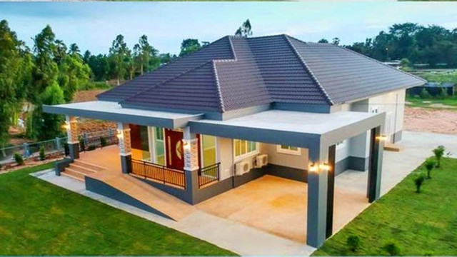 Những mẫu nhà 500 triệu ở nông thôn đẹp mê mẩn - Hình 4 Nhung mau nha 500 trieu o nong thon dep me man-Hinh-4