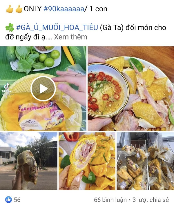 Gà ri ủ muối hoa tiêu giá chỉ 90 nghìn đồng/con, chị em thi nhau mua - Hình 3 Ga ri u muoi hoa tieu gia chi 90 nghin dong/con, chi em thi nhau mua-Hinh-3