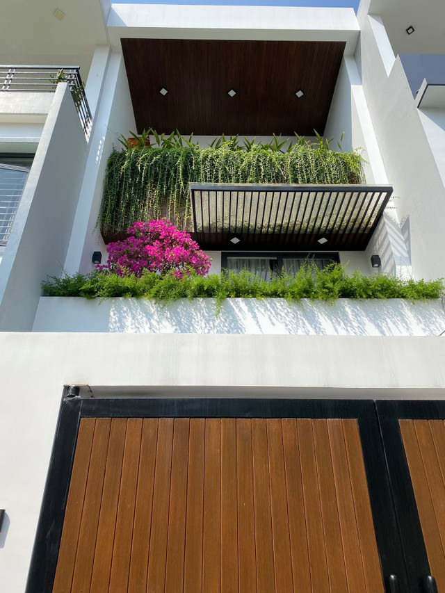 Nhà phố 3 tầng ở Đà Nẵng khắc phục được nhược điểm thiếu sáng Nha pho 3 tang o Da Nang khac phuc duoc nhuoc diem thieu sang
