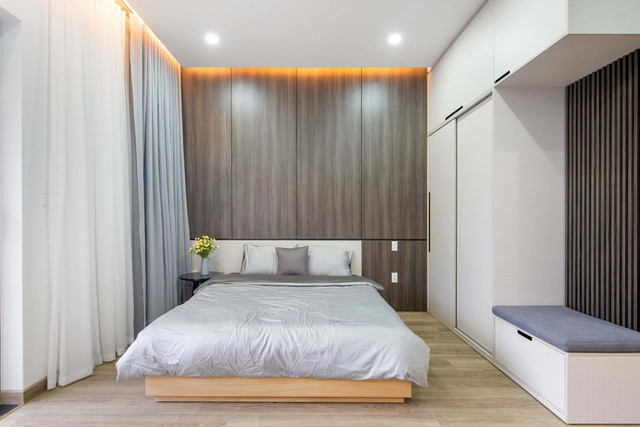 Nhà phố 3 tầng ở Đà Nẵng khắc phục được nhược điểm thiếu sáng - Hình 10 Nha pho 3 tang o Da Nang khac phuc duoc nhuoc diem thieu sang-Hinh-10