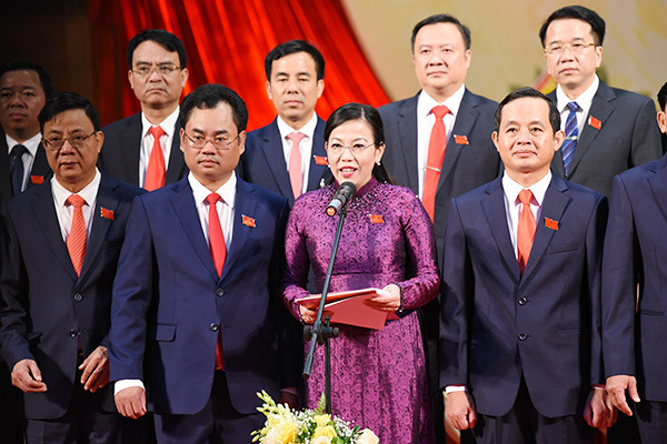 Bà Nguyễn Thanh Hải tái cử Bí thư Tỉnh ủy Thái Nguyên ảnh 2 Bà Nguyễn Thanh Hải tái cử Bí thư Tỉnh ủy Thái Nguyên ảnh 2
