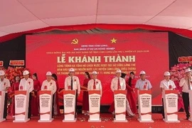 Vĩnh Long khánh thành hồ chứa nước ngọt 1.330 tỷ đồng ven sông Láng Thé