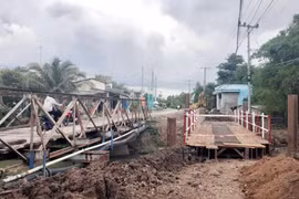 Bến Tre: Công ty Năm Nu trúng thầu thi công Đường ĐA.06