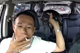 Tài xế xe công nghệ bị hành khách dùng mũ bảo hiểm đánh tại TP Đà Nẵng