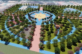 Khởi công công viên Thạnh Lộc chào mừng Đại hội XIV của Đảng