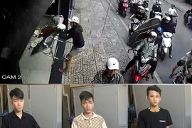 Công an TPHCM bắt 3 thanh niên chuyên giật đồ cúng