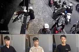 Công an TPHCM bắt 3 thanh niên chuyên giật đồ cúng