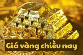 Giá vàng chiều 14/8: Tăng mạnh trở lại